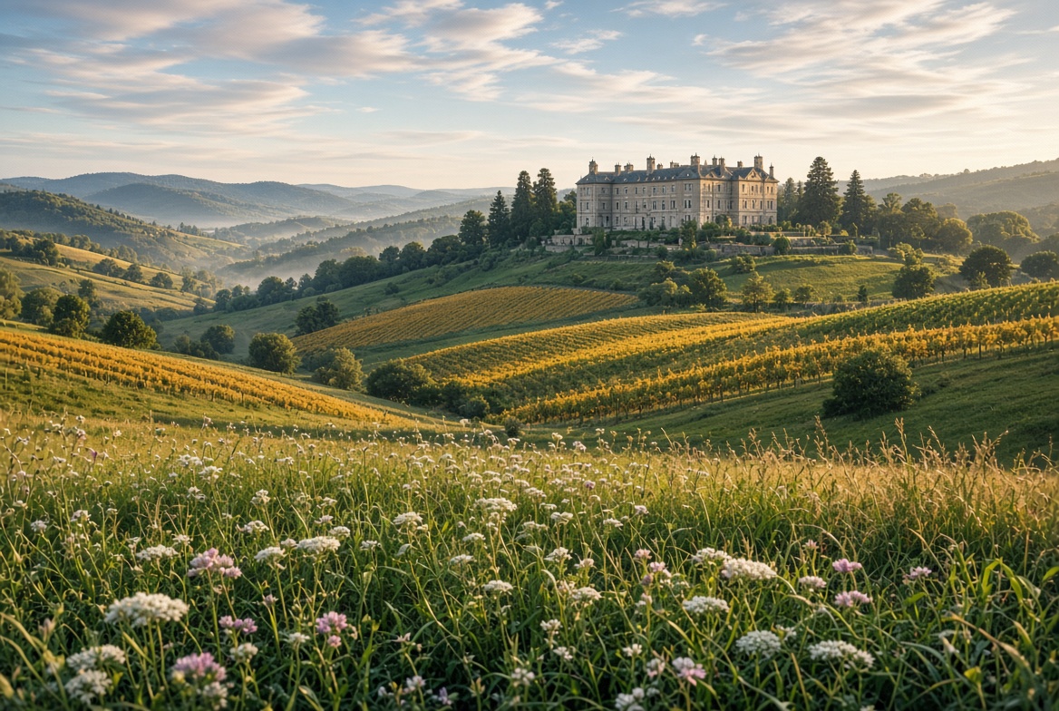 Rolling countryside