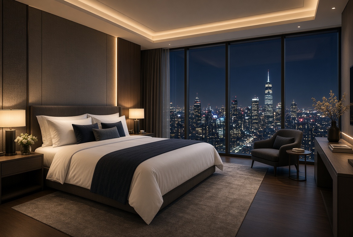Rooftop suite over the old town
